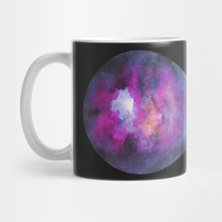 Galaxy Purple Moon Mug